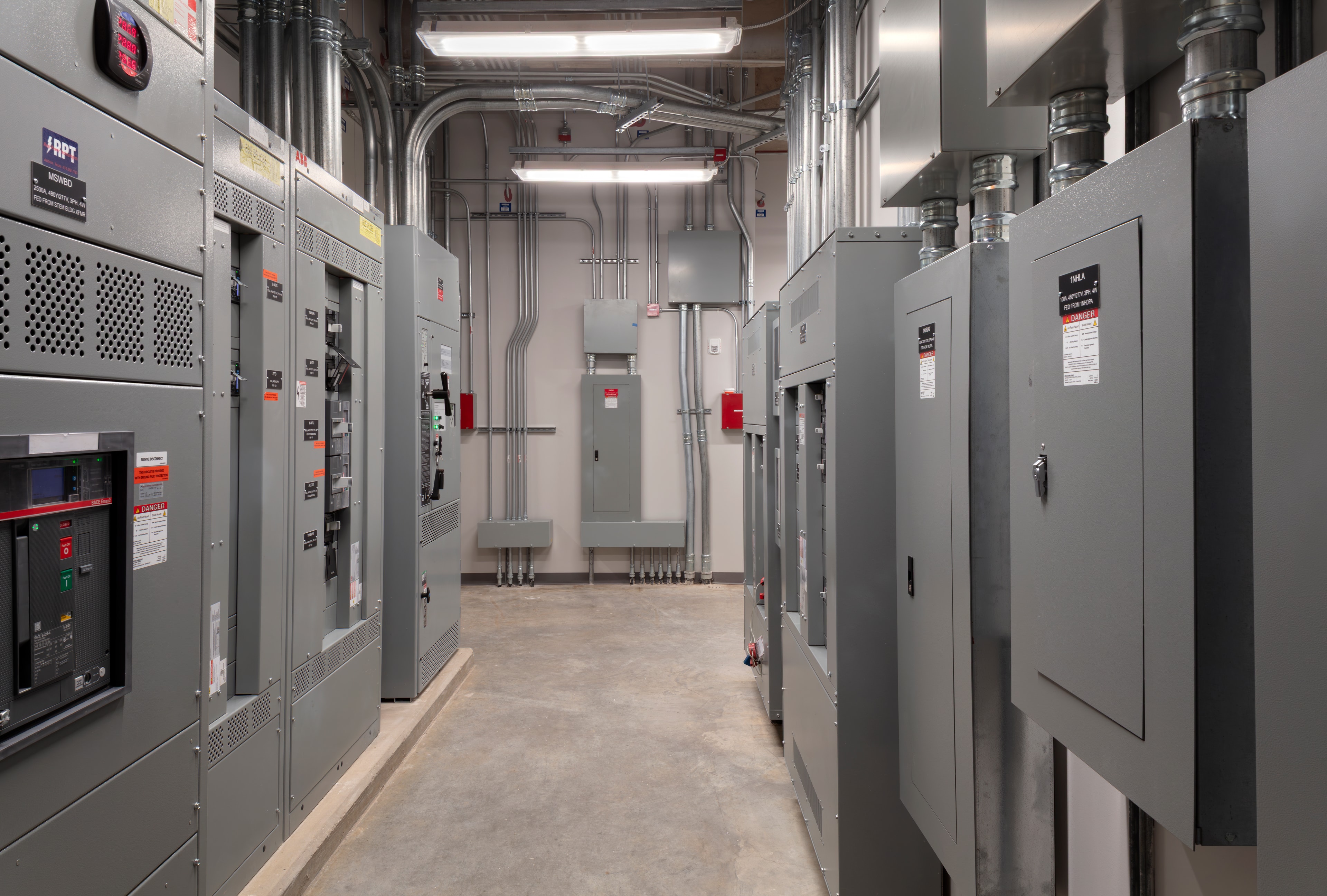 Completed GSS engineering project — integrated MEP/FP design